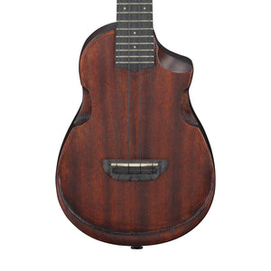 Ibanez AUC14-OVL Ukulele w/Gig Bag, Open Pore Violin Sunburst