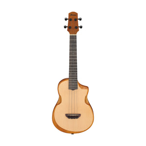 Ibanez AUT10-OPN Ukulele w/Gig Bag, Open Pore Natural