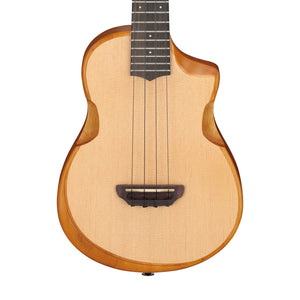 Ibanez AUT10-OPN Ukulele w/Gig Bag, Open Pore Natural