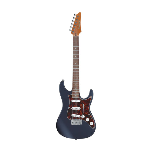 Ibanez Prestige AZ2203NT-DBF Electric Guitar w/Case, Dark Tide Blue Flat