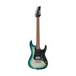 Ibanez Premium AZ24P1QM-DOB Electric Guitar w/Gig Bag, Deep Ocean Blonde
