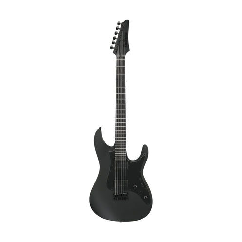 Ibanez Iron label AZ41B1-BKF Electric Guitar, Black Flat