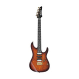 Ibanez Premium AZ47P1QM-DEB Electric Guitar w/Gig Bag, Dragon Eye Burst