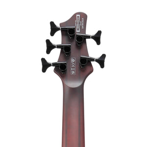 Ibanez BTB705LM-NNF 5-String Electric Bass Guitar, Natural Browned Burst Flat
