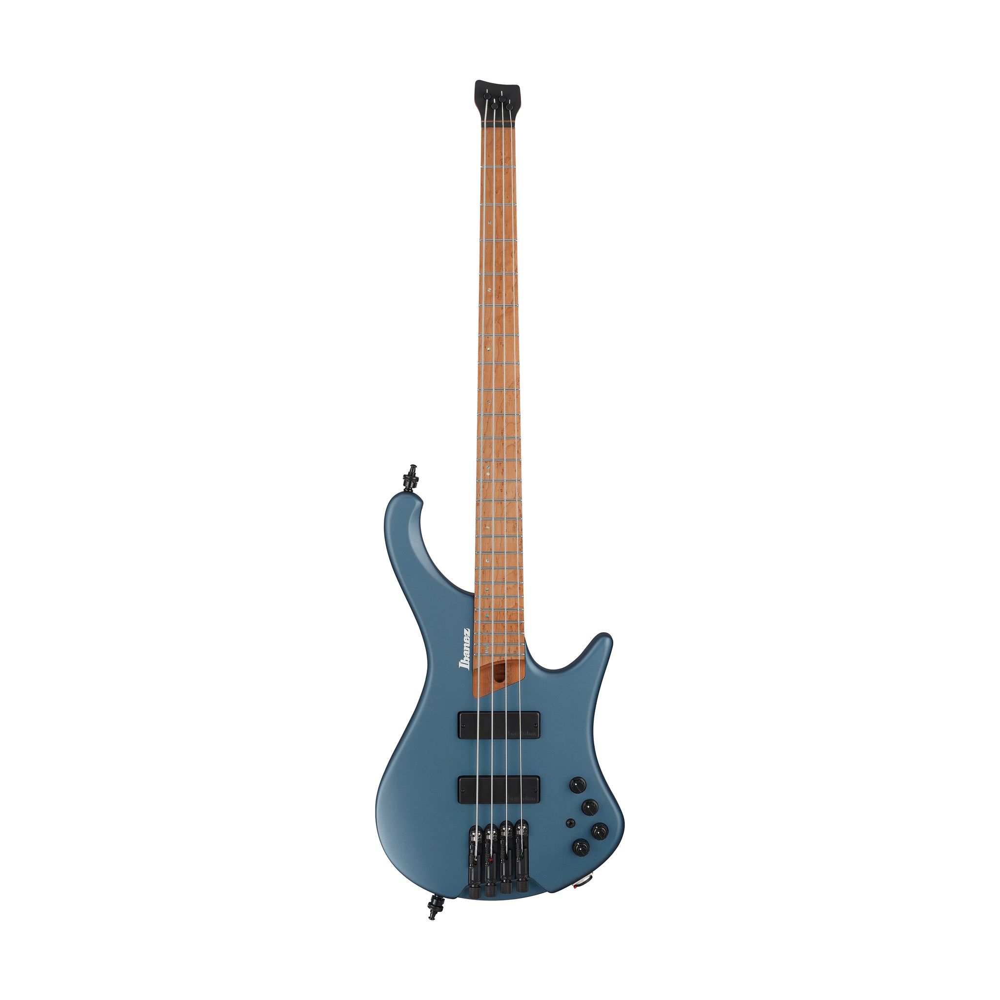 Ibanez Bass Workshop EHB1000-AOM Electric Bass Guitar w/Gig Bag, Arctic Ocean Matte