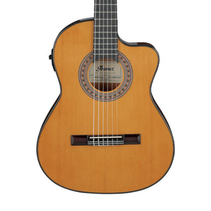 Ibanez GA5TCE3Q-AM Classical Guitar, Amber