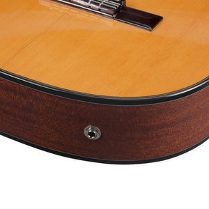 Ibanez GA5TCE3Q-AM Classical Guitar, Amber