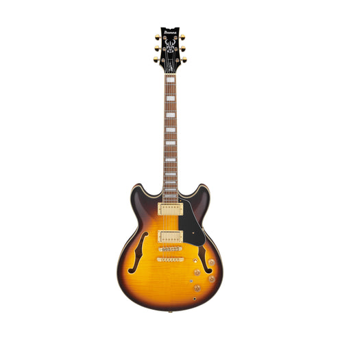 Ibanez JSM10EM John Scofield Signature Electric Guitar, Two-Tone Burst (B-Stock)