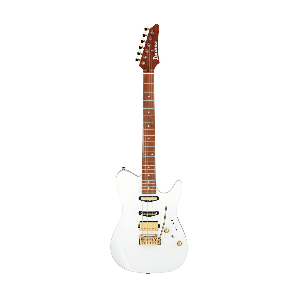 Ibanez LB1-WH Lari Basilio Signature Electric Guitar w/ Case