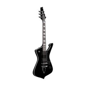 Ibanez PSM10-BK Paul Stanley Signature Electric Guitar w/Bag, Black