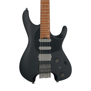 Ibanez Q54-BKF Headless Electric Guitar w/Bag, Black Flat (B-Stock)