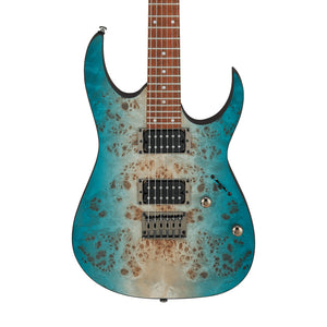 Ibanez RG421PB-CHF Electric Guitar, Caribbean Shoreline Flat (B-Stock)