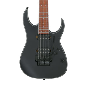 Ibanez RG7420EX-BKF 7-String Electric Guitar, Black Flat