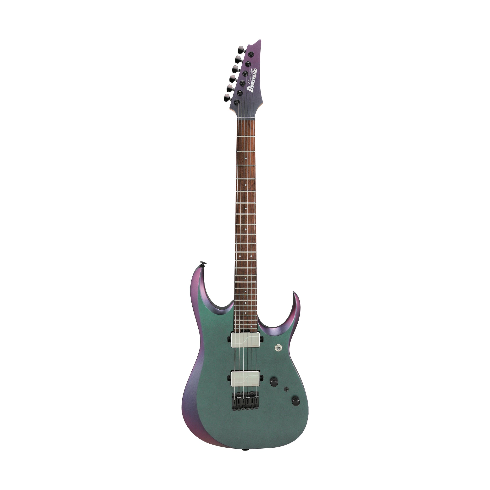 Ibanez RGD3121 Electric Guitar w/Case, Polar Lights Flat