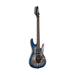Ibanez Premium S1070PBZ Electric Guitar w/Soft Case, Cerulean Blue Burst