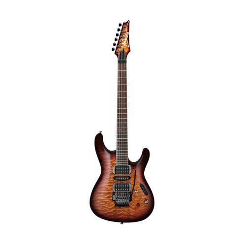 Ibanez S670QM-DEB Electric Guitar, Dragon Eye Burst