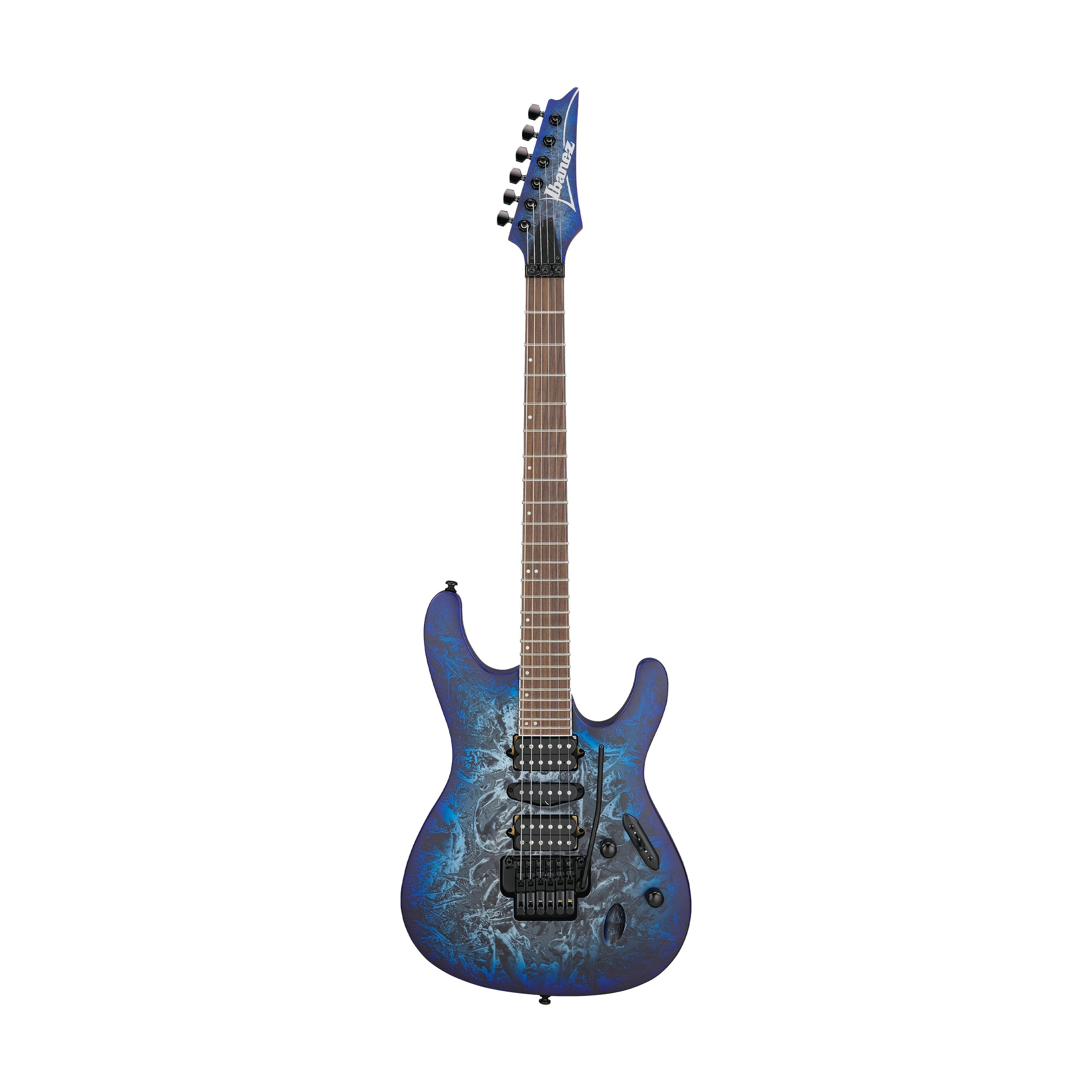 Ibanez S770-CZM Electric Guitar, Cosmic Blue Frozen Matte