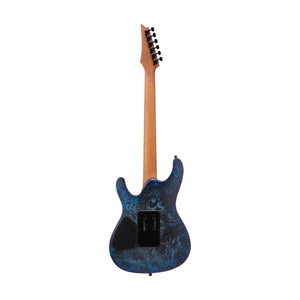 Ibanez S770-CZM Electric Guitar, Cosmic Blue Frozen Matte