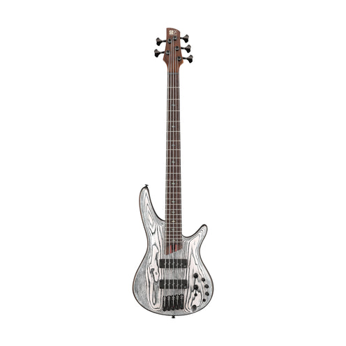 Ibanez Premium SR1325SB-IVF 5-String Electric Bass Guitar w/Bag, Icebreaker Wave Flat