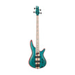 Ibanez SR1420B-CGL Electric Bass Guitar w/Gig Bag, Caribbean Green Low Gloss