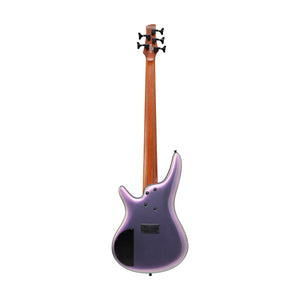 Ibanez Premium SR505E-BAB 5-String Electric Bass Guitar, Black Aurora Burst Gloss