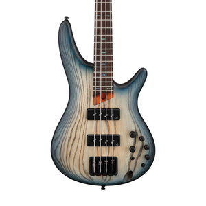 Ibanez Standard SR600E-CTF Electric Bass Guitar, Cosmic Blue Starburst Flat