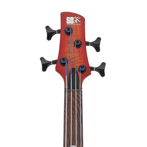 Ibanez SRD900F-BTL Electric Bass Guitar, Brown Topaz Burst Low Gloss