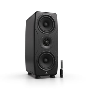 IK Multimedia iLoud Precision MTM Powered Studio Monitor, Black