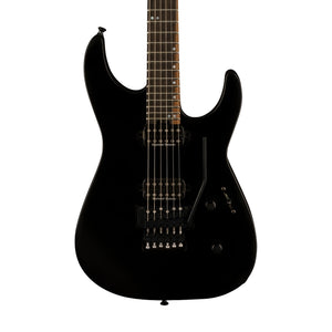 Jackson American Series Virtuoso Electric Guitar, Streaked Ebony FB, Satin Black