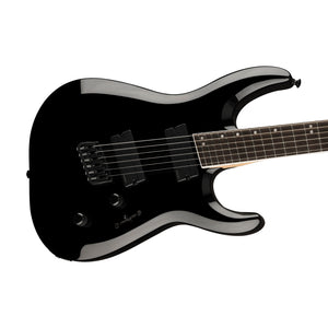 Jackson Pro Plus Series Dinky MDK MS HT6 Electric Guitar, Gloss Black