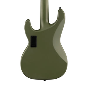 Jackson X Series Concert Bass CBXNT DX IV Electric Bass Guitar, Maple FB, Matte Army Drab