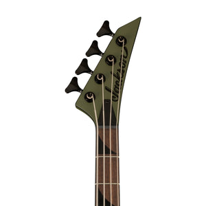 Jackson X Series Concert Bass CBXNT DX IV Electric Bass Guitar, Maple FB, Matte Army Drab