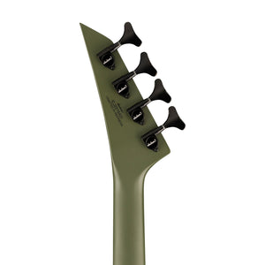Jackson X Series Concert Bass CBXNT DX IV Electric Bass Guitar, Maple FB, Matte Army Drab