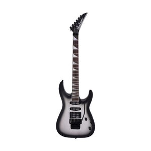Jackson JS Series Dinky Arch Top JS34 DKA Electric Guitar, Amaranth FB, Silver Burst