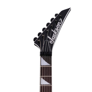 Jackson JS Series Dinky Arch Top JS34 DKA Electric Guitar, Amaranth FB, Silver Burst