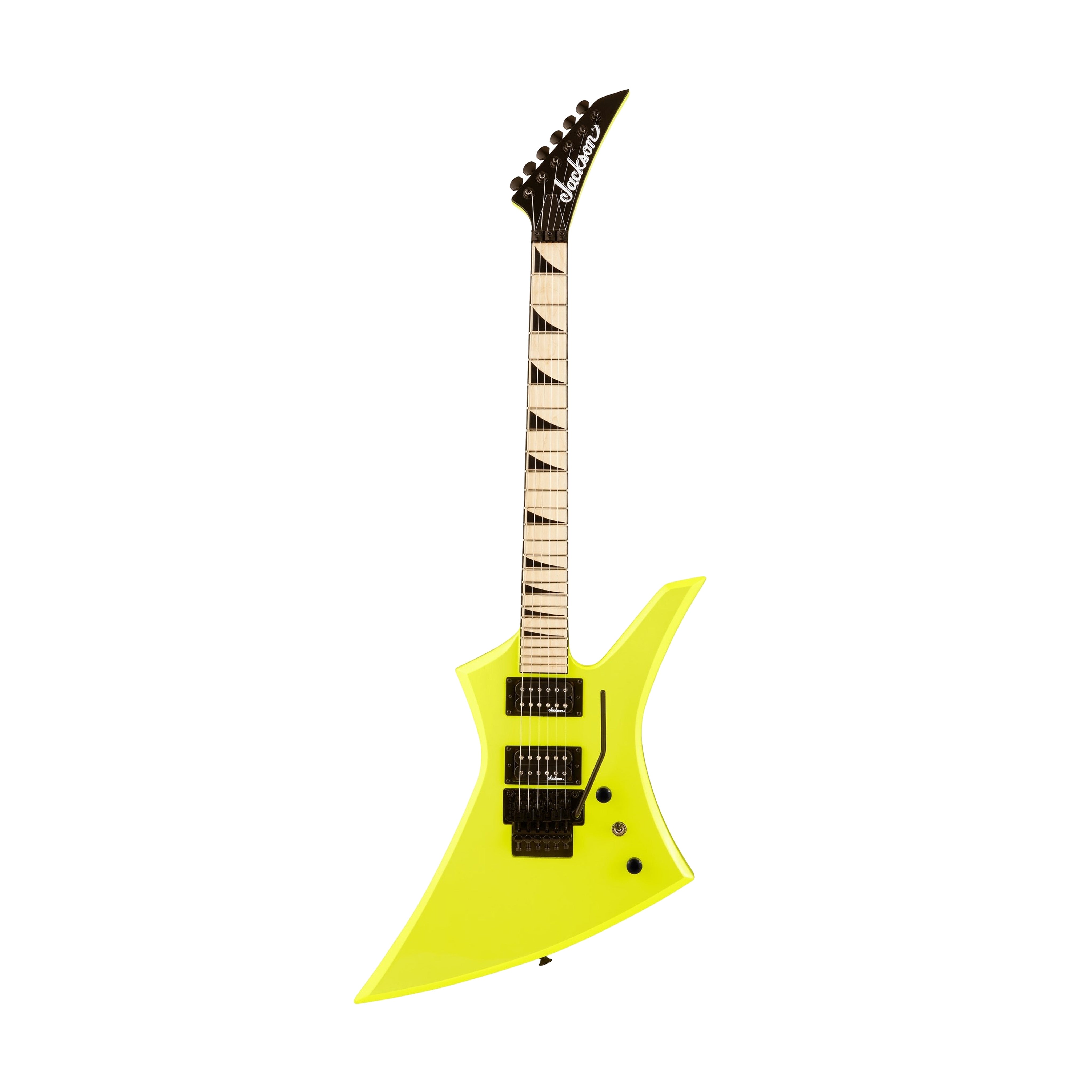 ギター Jackson X Series Kelly KEXM Electric Guitar, Neon Yellow – Swee