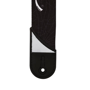 Jackson White Logo Guitar Strap, Black