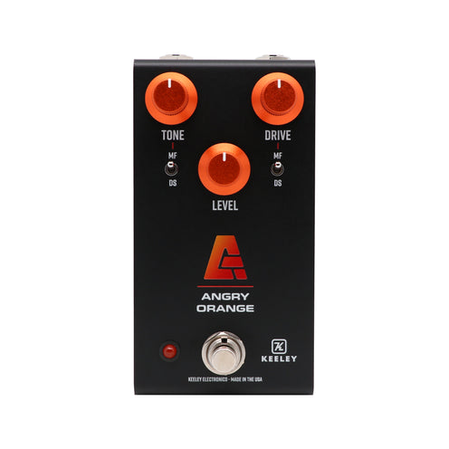 Keeley Angry Orange Distortion and Fuzz Guitar Pedal