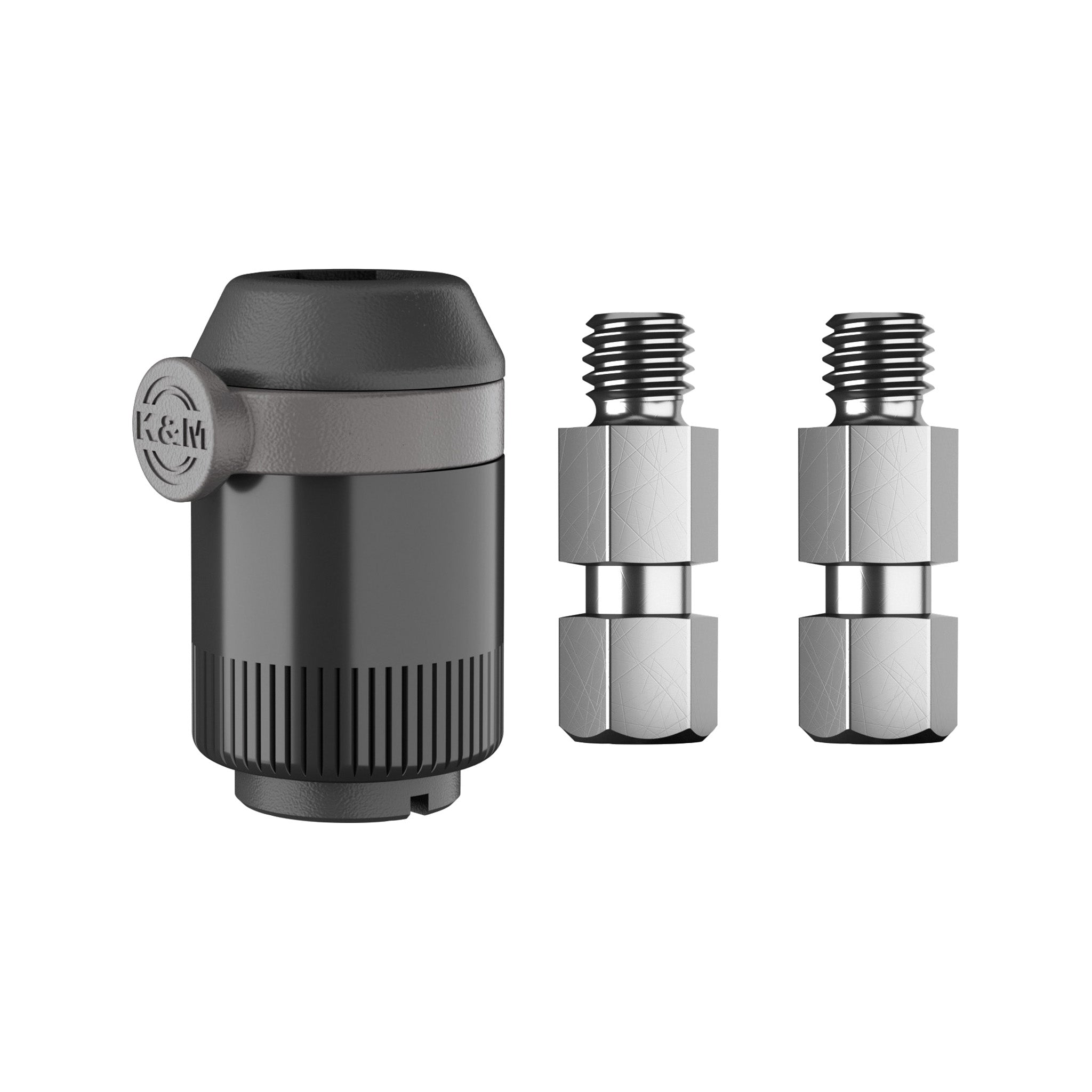 K&amp;M Quick-Release Adapter for Microphones, Black