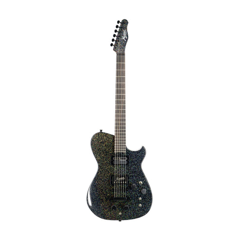 Manson Guitar Works MB-1 M-Series Sustainiac Fuzz Factory Electric Guitar, Night Sky Hollow Sparkle