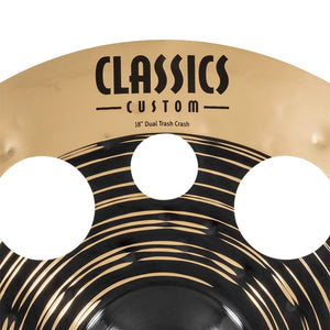 MEINL Cymbals CC18DUTRC 18inch Classics Custom Dual Trash Crash