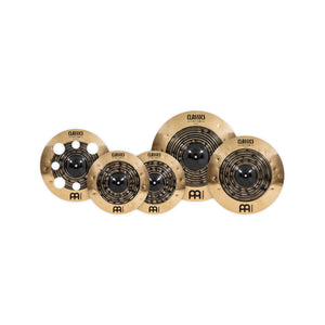 MEINL Cymbals CCDU4680 Classics Custom Dual Expanded Cymbal Set(14H /16TrashC /18C /20R)