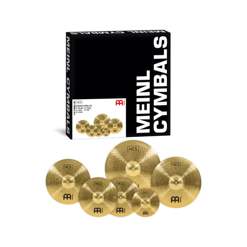 MEINL Cymbals HCS-CS2 HCS Expanded Cymbal Set (10S/14H/16C/18C/20R)