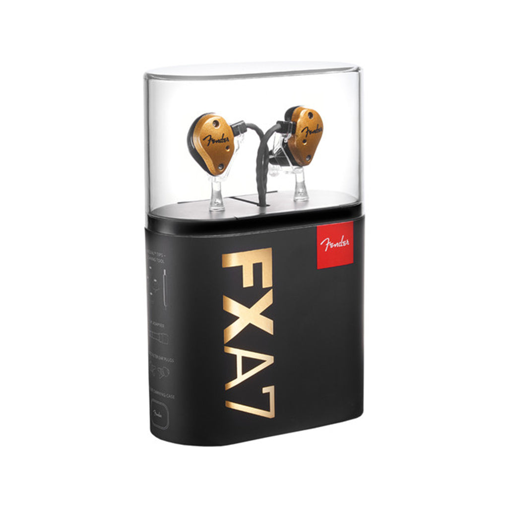 Fender FXA7 Professional In-Ear Monitor Headphones, Gold – Swee
