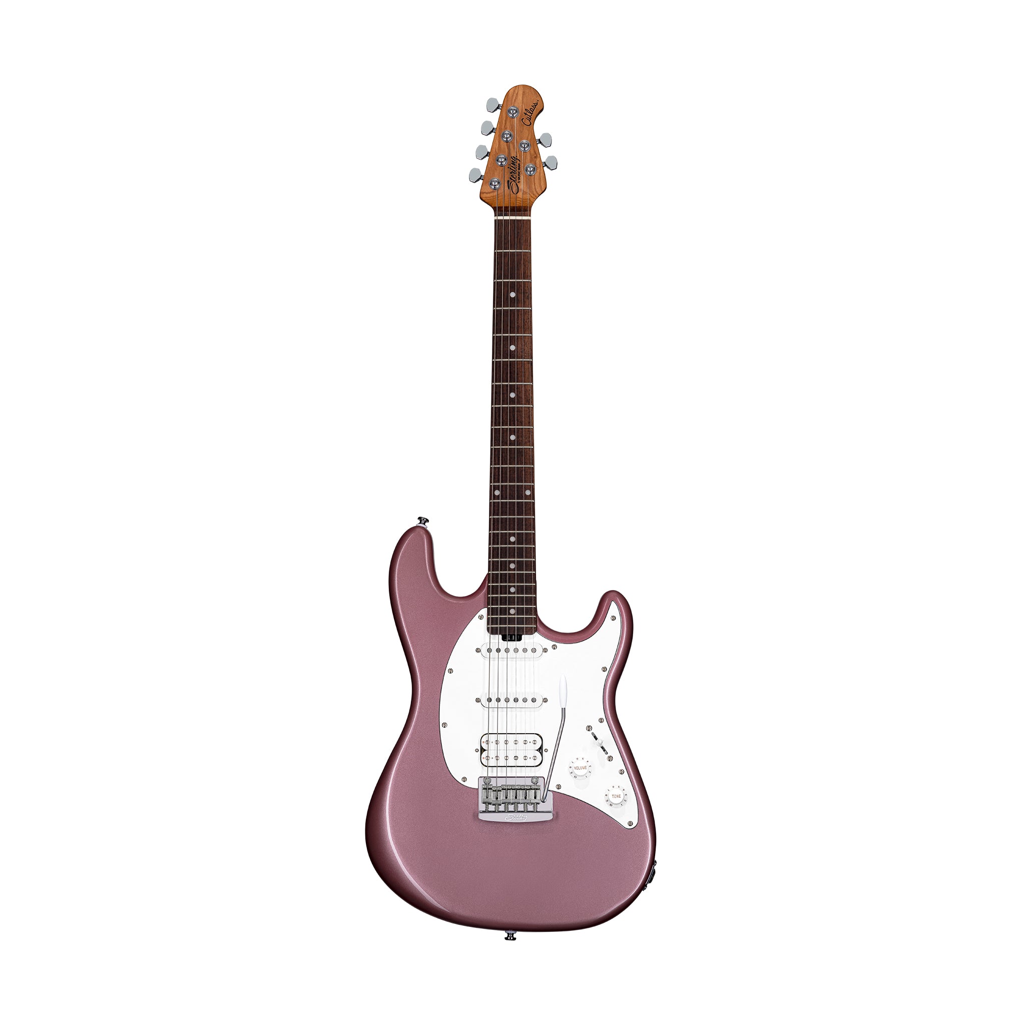 Sterling by Music Man CT50HSS Cutlass Electric Guitar, Rose Gold