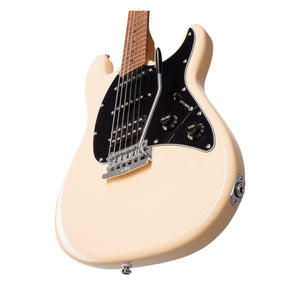 Sterling by Music Man CT50HSS Cutlass Electric Guitar, Vintage Cream
