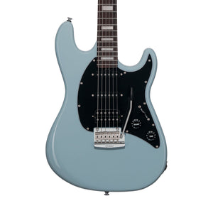Sterling by Music Man CT50XHSS Cutlass Plus HSS Electric Guitar, Aqua Grey