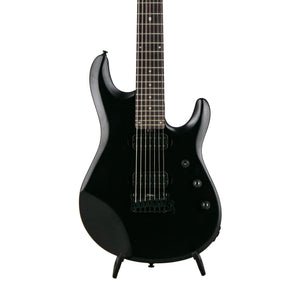 Sterling by Music Man 7-String John Petrucci Signature Electric Guitar, Stealth Black