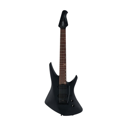 Sterling by Music Man Kaizen 7-String Electric Guitar, Stealth Black