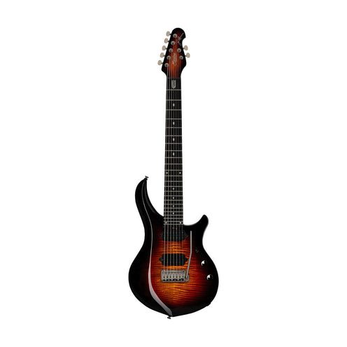 Sterling By Music Man MAJ270XFM John Petrucci Majesty 7-String Electric Guitar, Tiger Eye